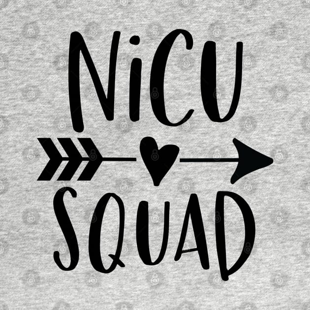 NICU Nurse Gift NICU Nurse Shirt NICU Squad by kmcollectible